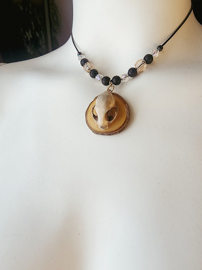 Micro Cat Skull
